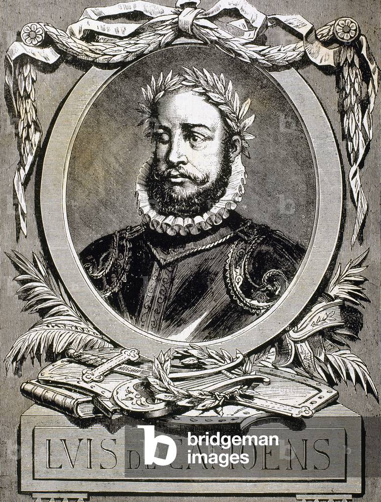 Camoes, Luis Vaz de (1524-1580). Portuguese poet. 