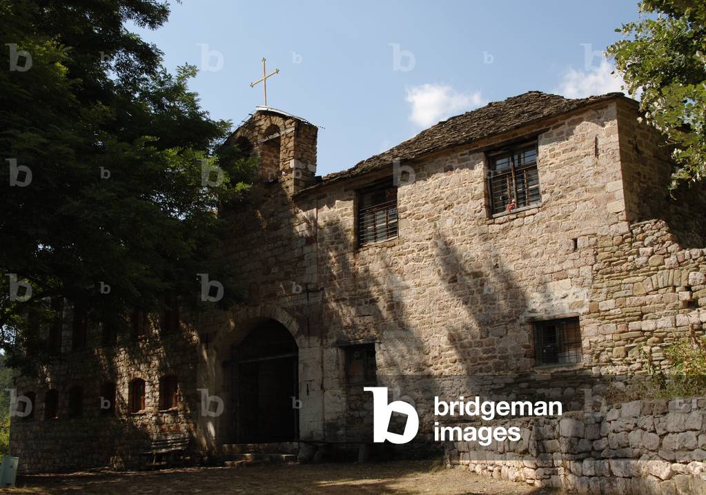 Republic of Albania. Monastery of Saint John the Baptist. 17th century.