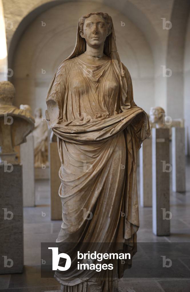 Statue of a Woman. About 170 AD.