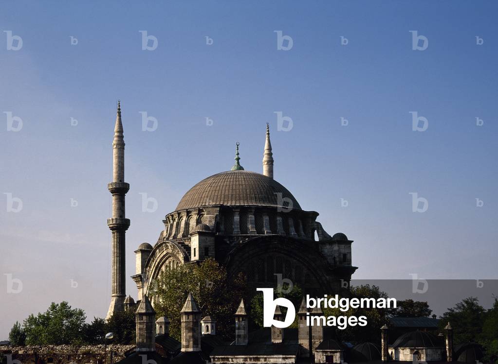 Turkey. Istanbul. Nuruosmaniye Mosque. 1748-1755. Exterior.