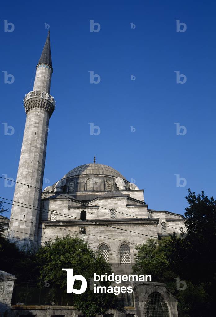 Turkey. Istanbul. Atik Ali Pasha Mosque. Ottoman mosque. Built  1496 (reign of Sultan Beyaz?t II). Outside.