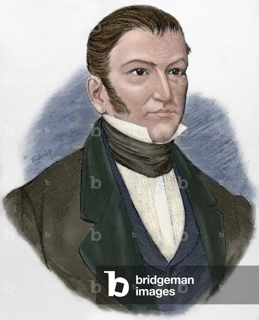 Nicolas Bravo (1786-1854) . Mexican politician and soldier. 
