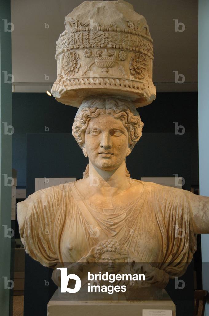 Caryatid from Small Propylaea. I century b.C. Greece.