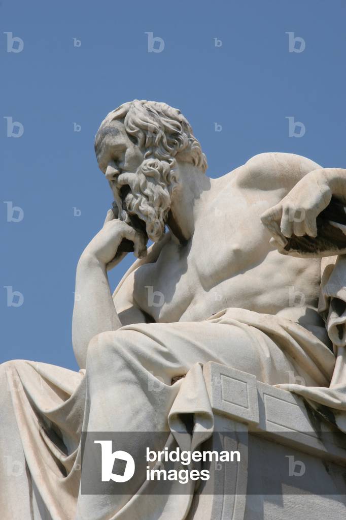 Socrates (469-399 BC). Classical Greek philosopher.