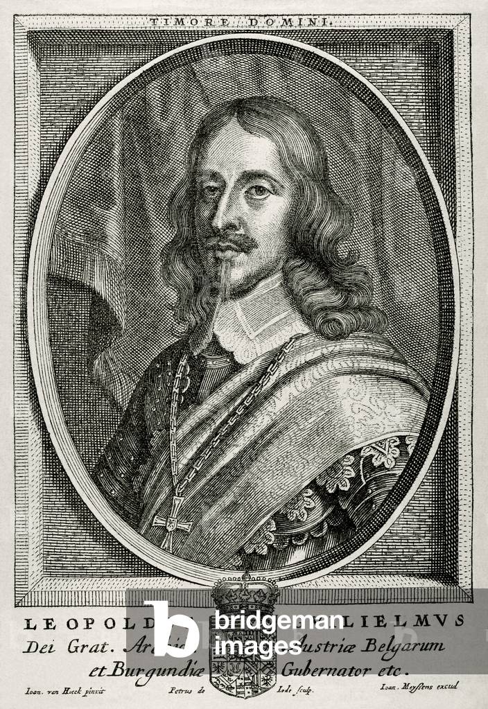 Archduke Leopold Wilhelm of Austria (1614-1662). Austrian military commander, Governor of the Spanish Netherlands.