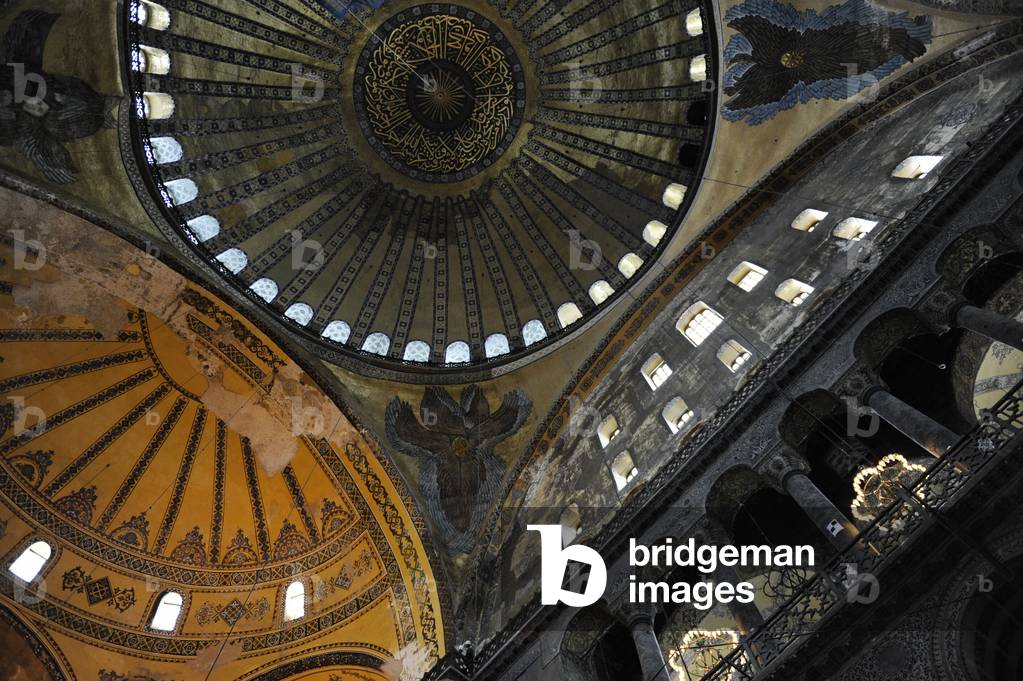 Hagia Sophia. Interior. Istanbul.