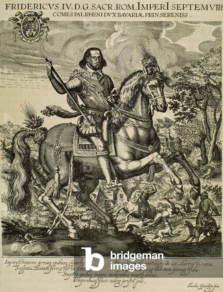 Frederick IV (1574-1610) (engraving)