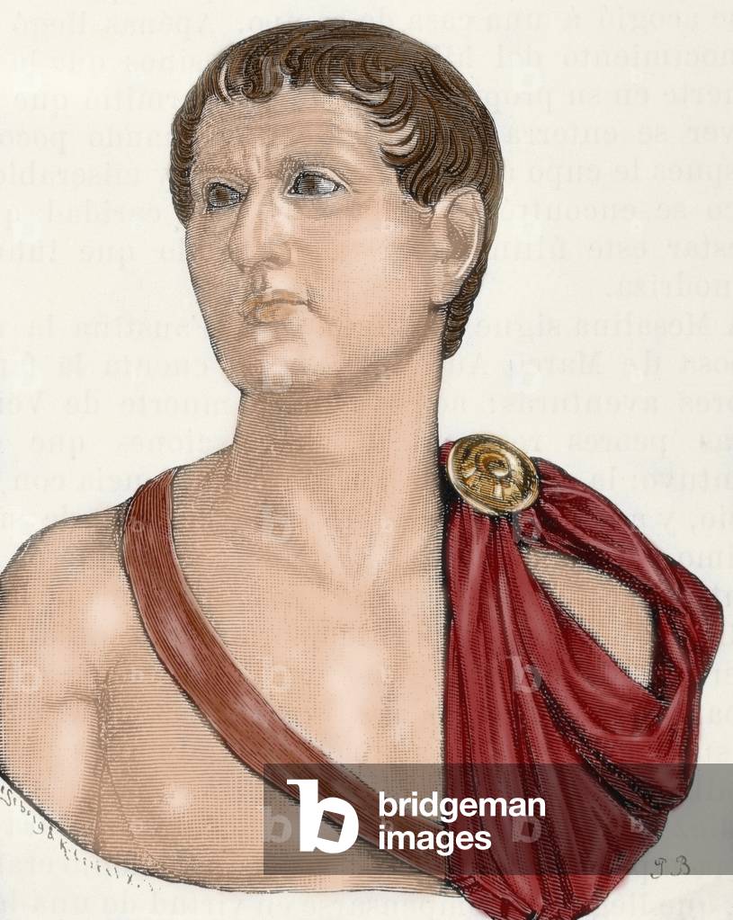 Germanicus Julius Caesar (15 B.C.-19 A.D.). 