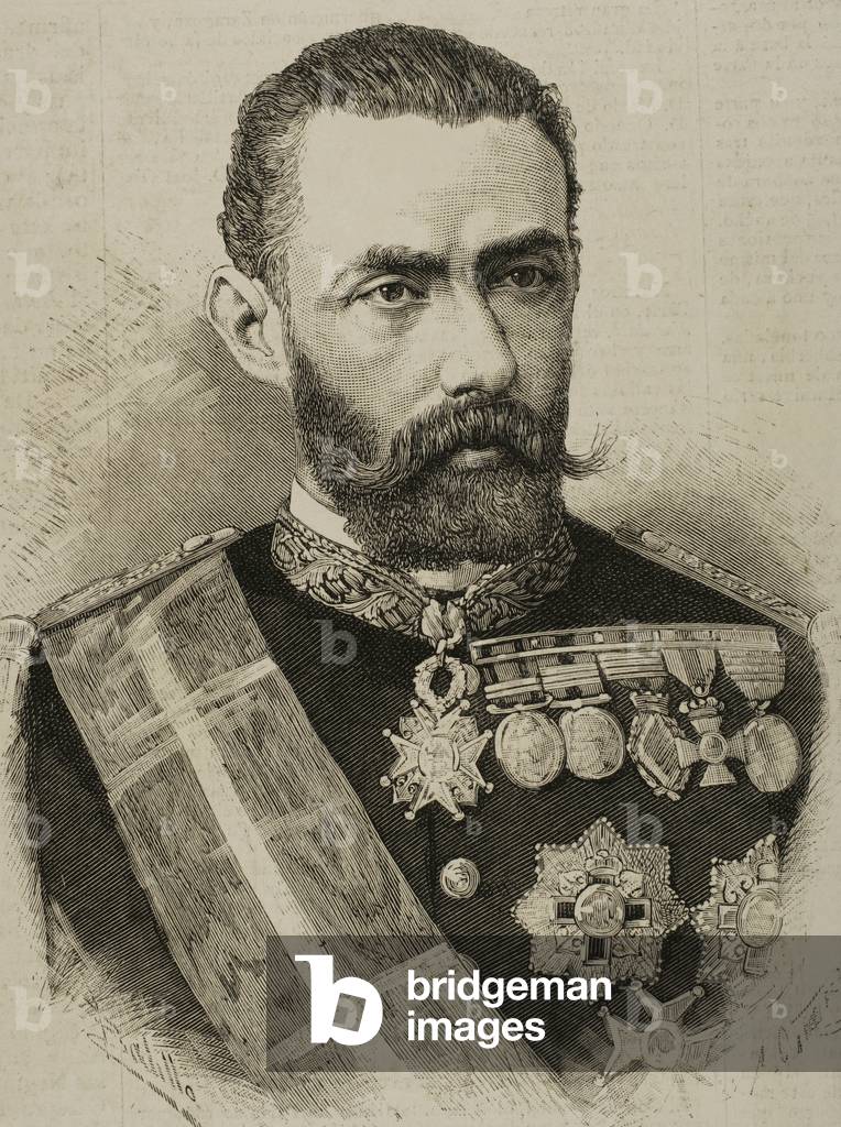 Portrait of Antonio Daban and Rami?rez de Arellano, Spanish millitary and politician (engraving)