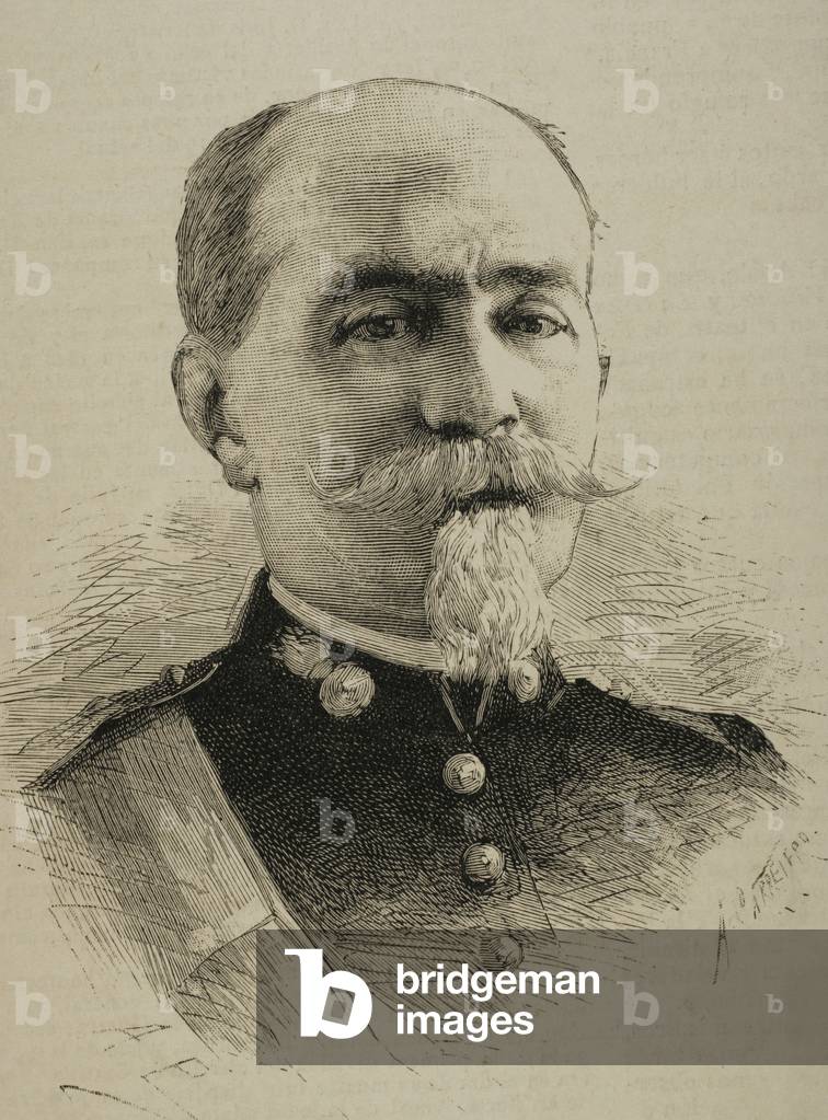 Portrait of Clemente de Velarde y Gonzalez (engraving)