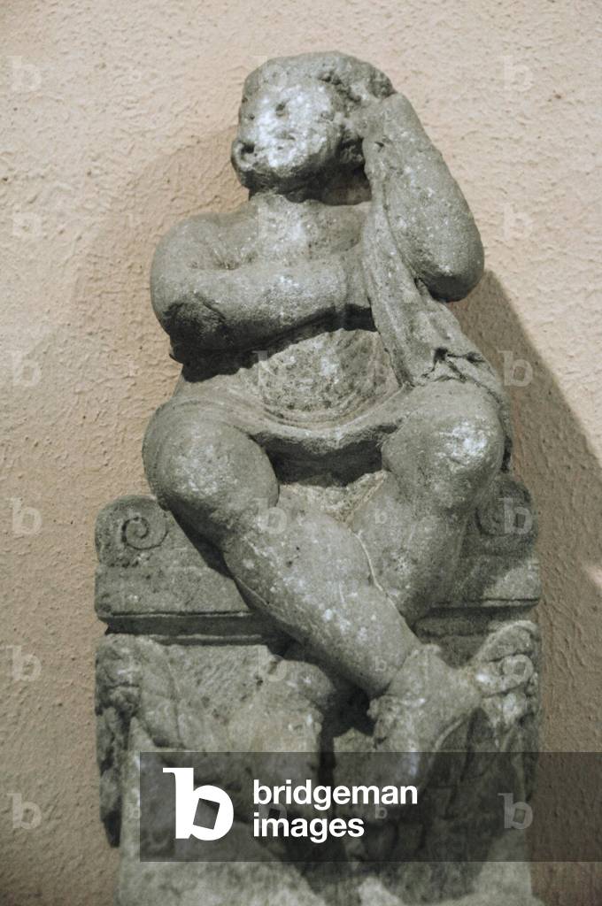 Statue. 3rd century BC. Byllis. Albania. Tirana. National Archaeological Museum. Inside.