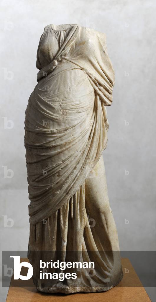 Statue of a woman, Ashkelon, Israel (marble)