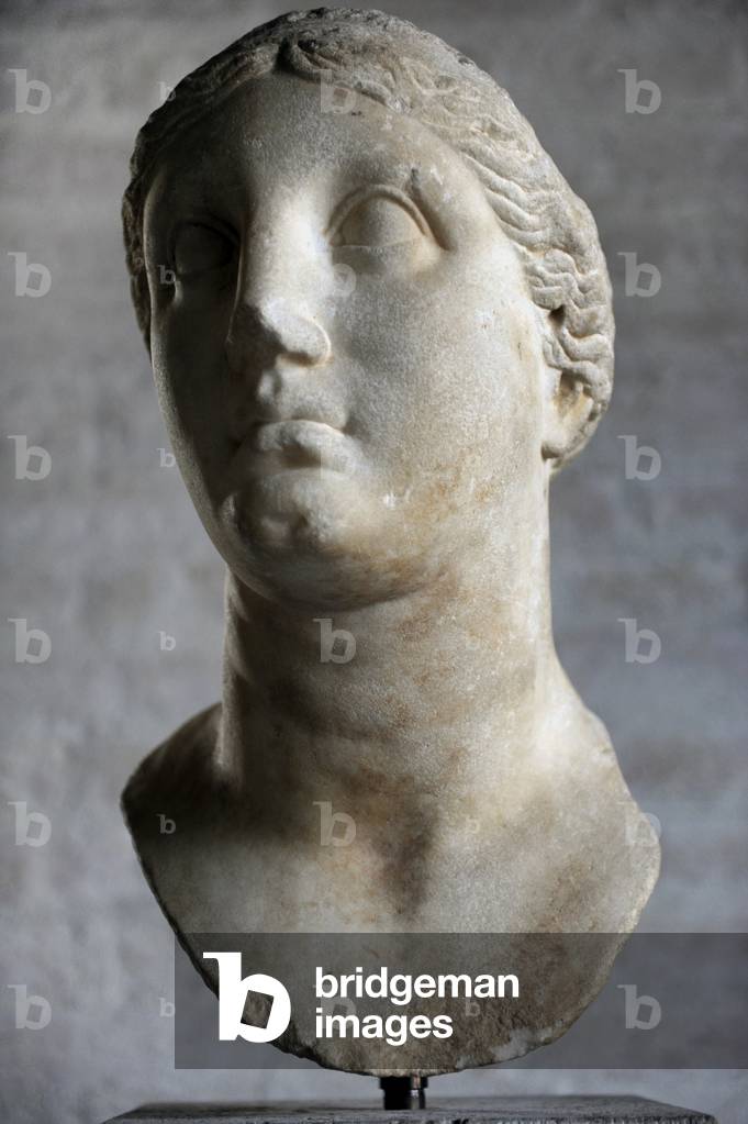 Bust of Berenice II (ca. 269-221 BC).