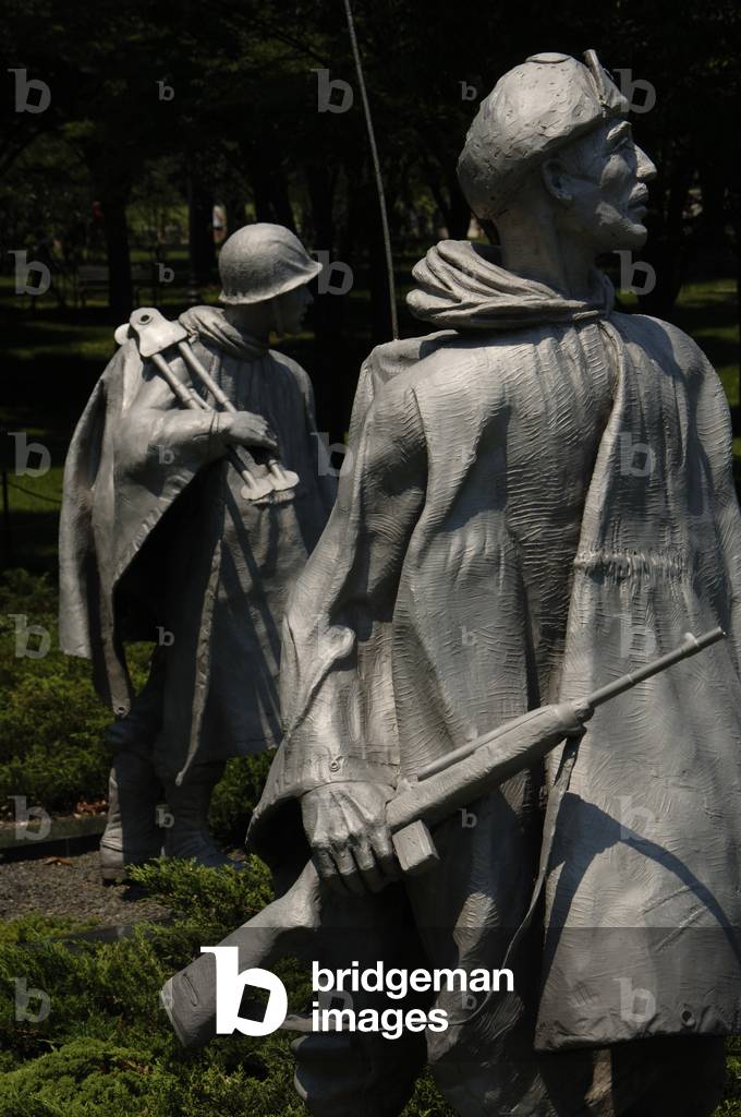 Korean War Veterans Memorial (1995). Washington D.C. United States.