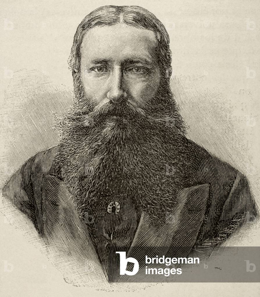 Leopold II of Belgium (1835-1909) (engraving)