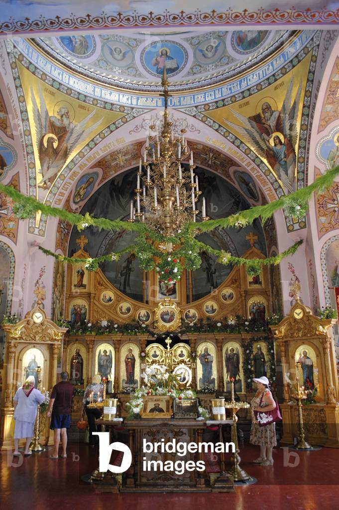 Interior of the Church of Saint Elias, Yevpatoria, Autonomous Republic of Crimea, Ukraine (photo)