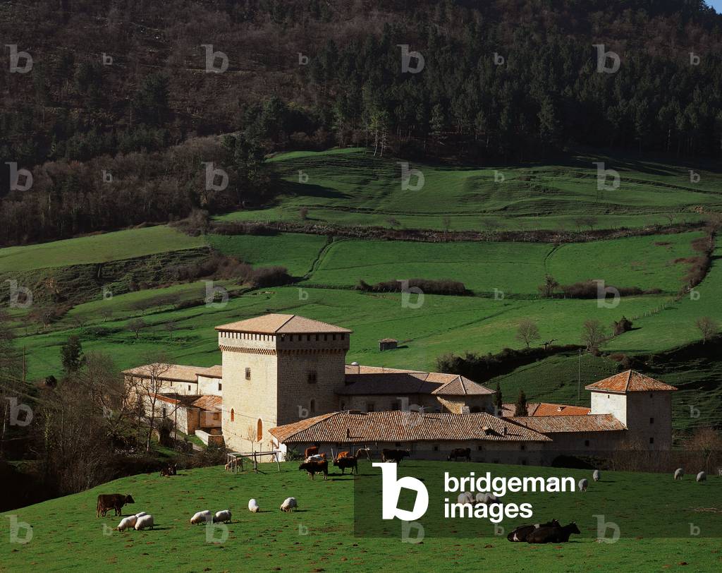Spain. Basque Country. Quejana (Kexaa). Ayala Palace. Overview. Set in a convent, church and chapel. 14th-16th centuries.