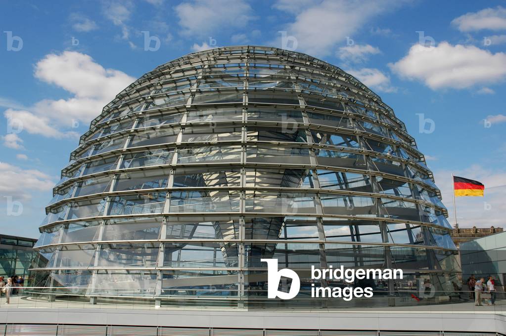 Reichstag's Dome by Norman Foster (b.1935). Berlin. Germany.
