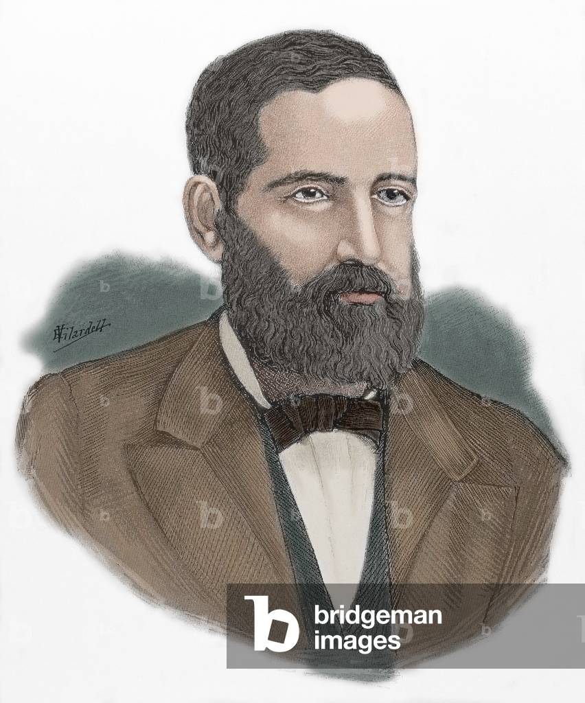 Evaristo Carazo Aranda (1821-1889). Président du Nicaragua (1887-1889). Membre du Parti conservateur du Nicara