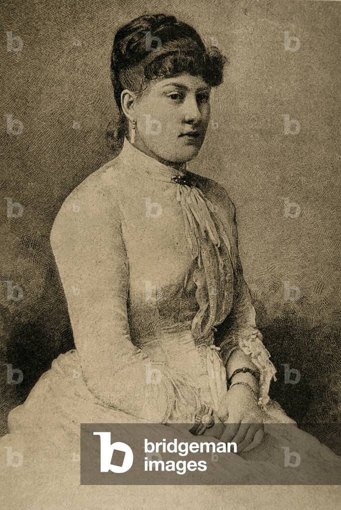 Letizia Ramolino (1750-1836). Engraving.