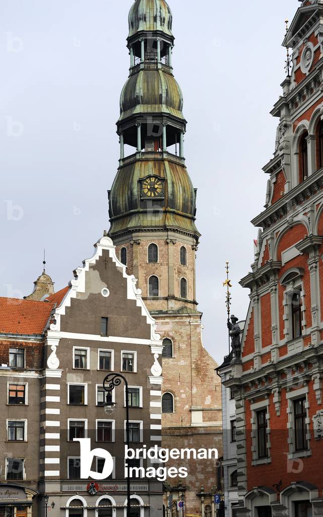 Latvia. Riga. St. Peter's Church. 17th century.
