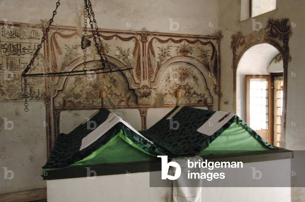 Albania. Kruje. The Dollma Teqe. Bektashi temple. Islamic sufi order.
