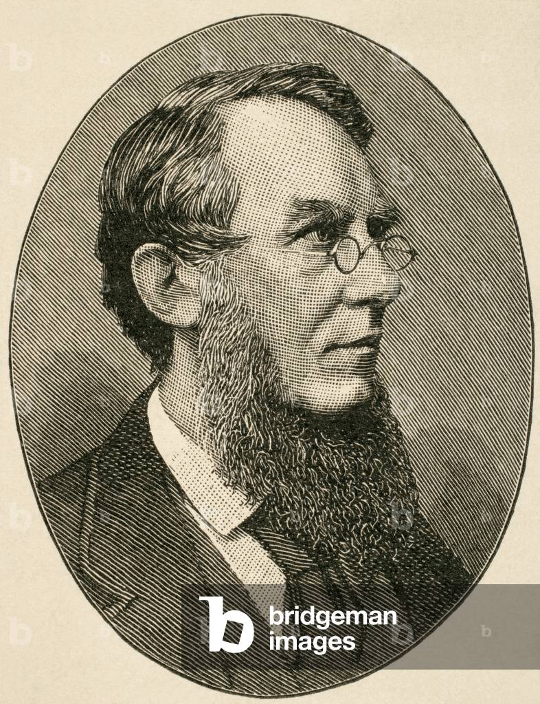 Sir Joseph Dalton Hooker (1817-1911). English botanist and explorer. Engraving.