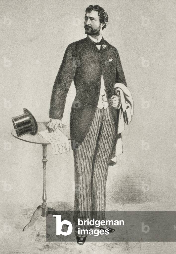 Portrait of Angelo Masini (1844-1926), Italian tenor