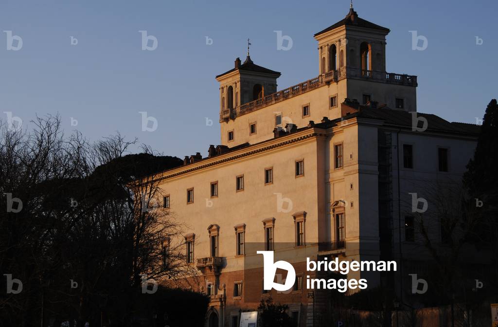 Italy. Rome. Medici's Villa. Exterior.