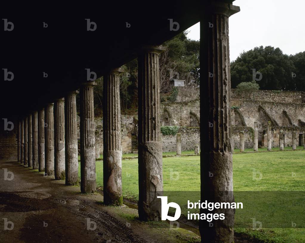 Pompeii. Quadriporticus.