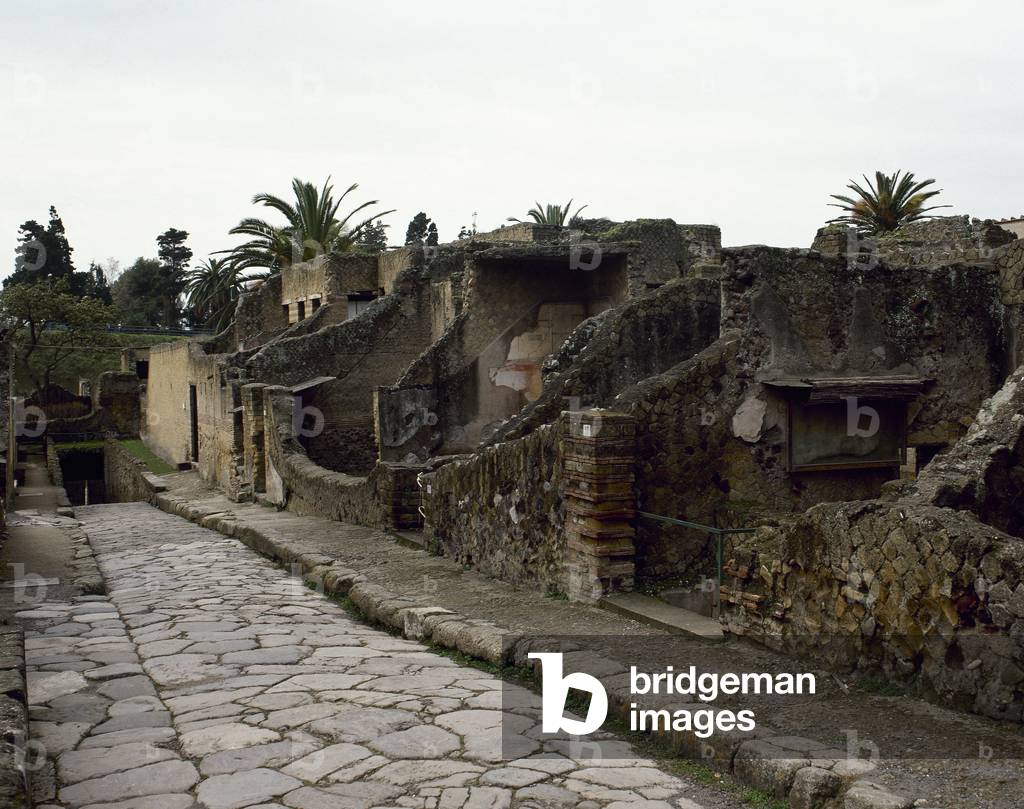 Italy. Herculaneum. Cardo V.
