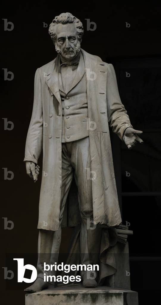 Bartolomeo Panizza (1785-1867). Italian anatomist. Statue. University of Pavia. Italy.