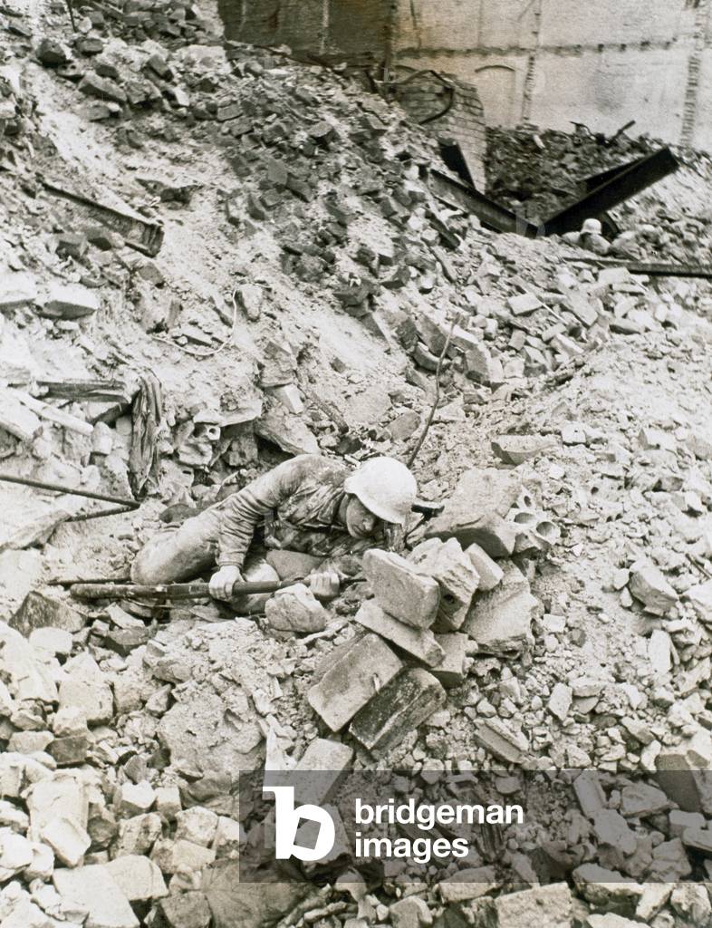 WORLD WAR II. German army tactical exercises.