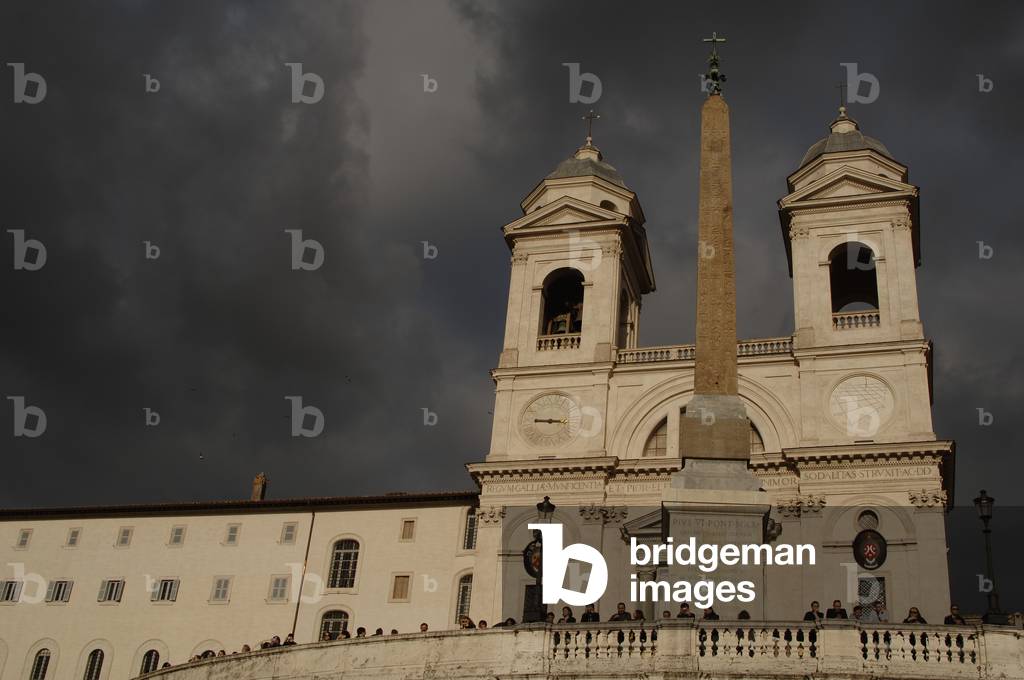 Italy. Rome. Church of the Trinita dei Monti. 16th century.