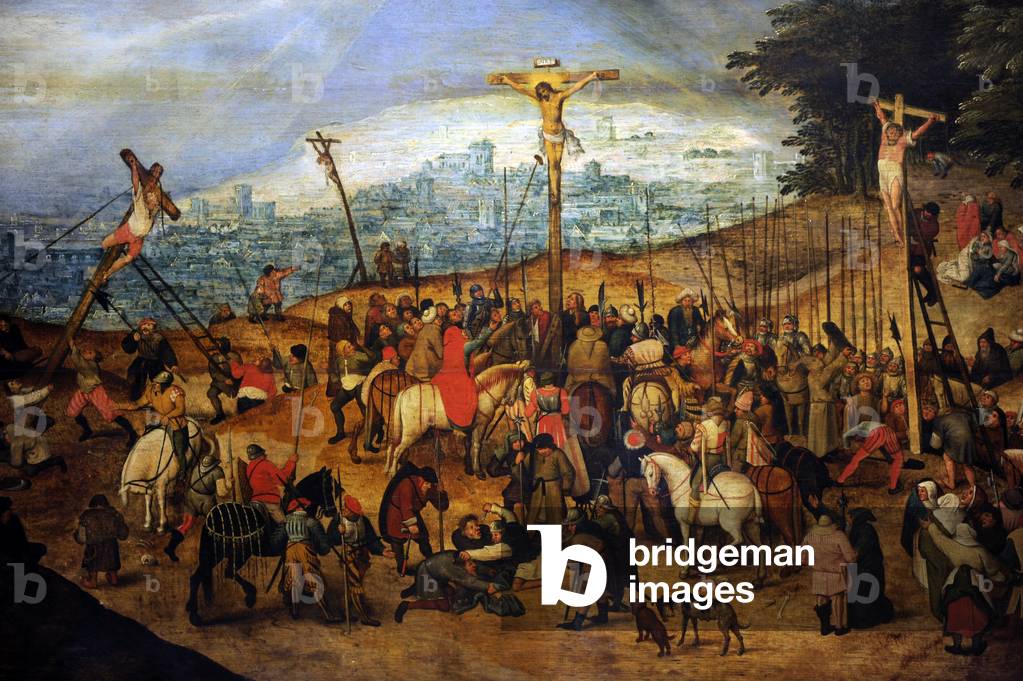 The Crucifixion or The Calvary, 1617, by Pieter Brueghel the Younger.