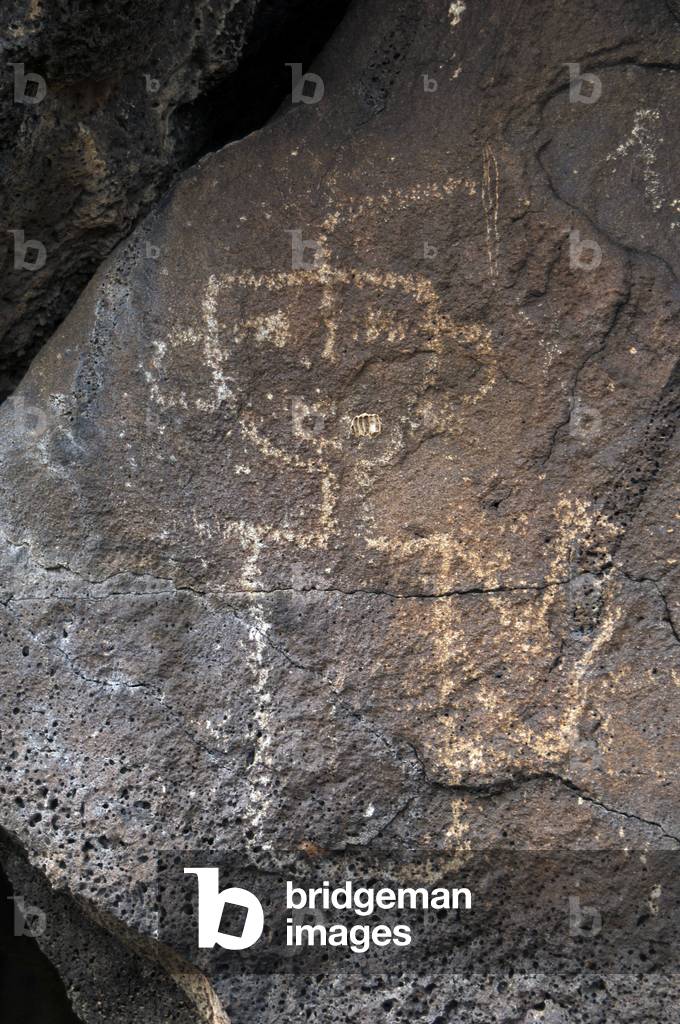 Petroglyph National Monument. Petroglyphs. New Mexico. USA.