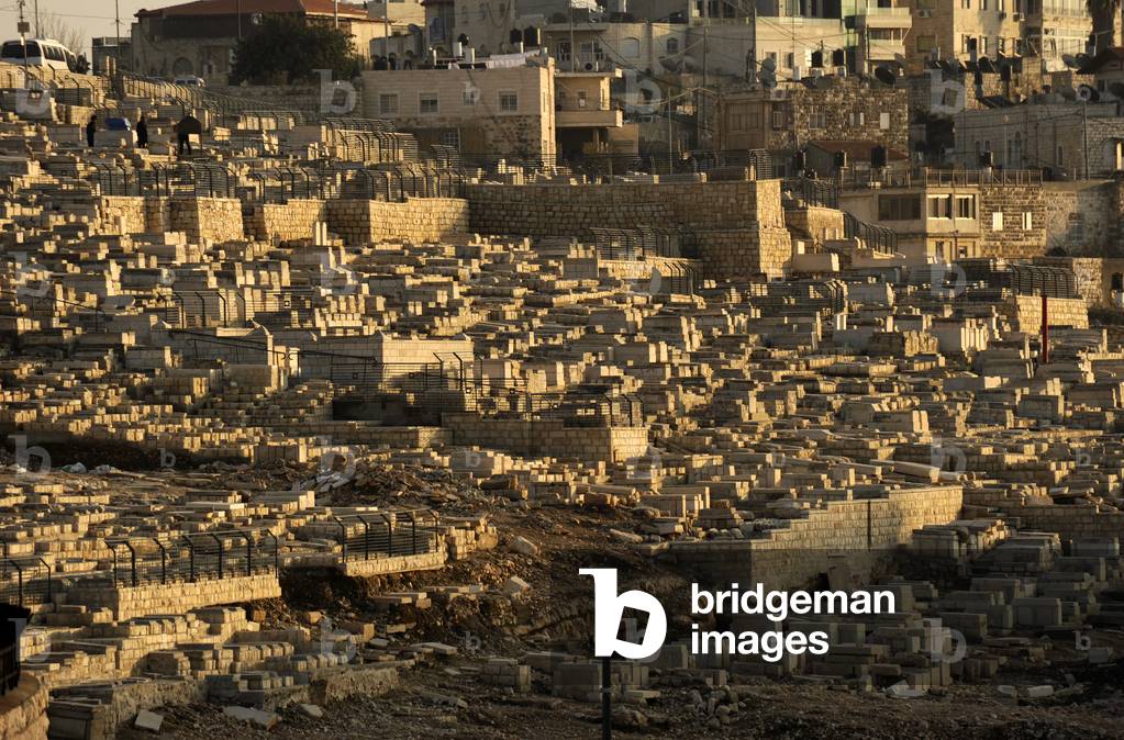 Israel Jerusalem Mount of Olives, Jewish cemetery (photo)