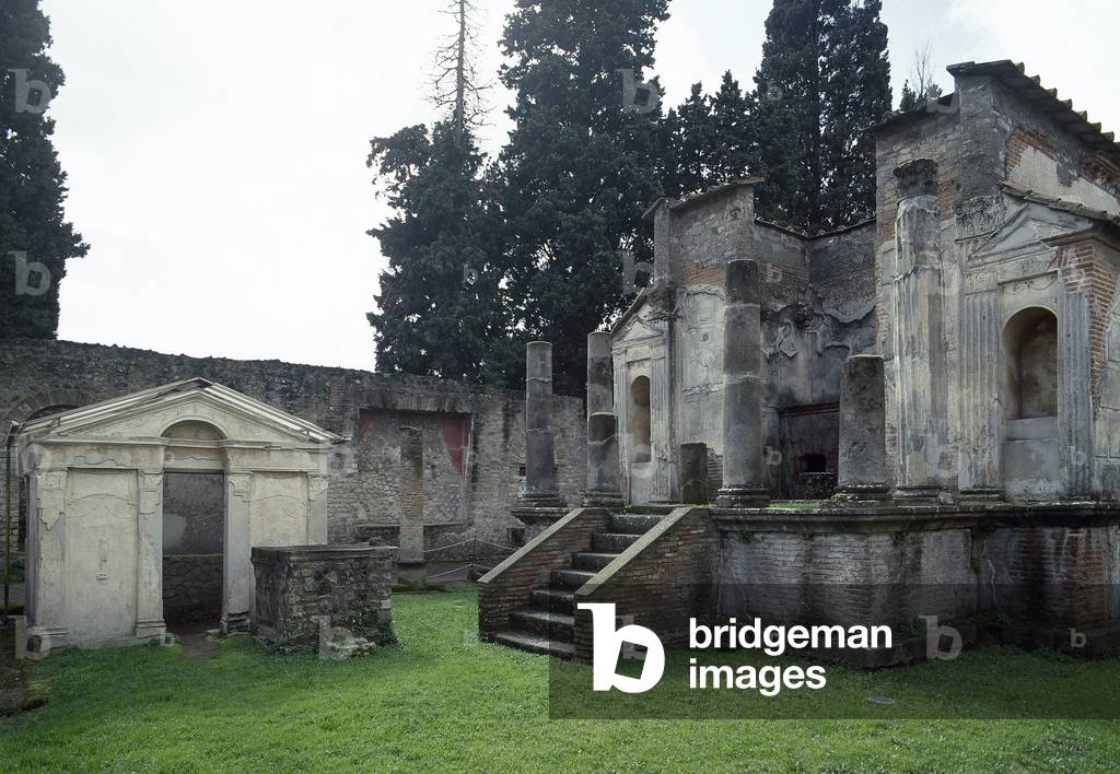 Italy. Pompeii. Temple of Isis. 1st century AD.