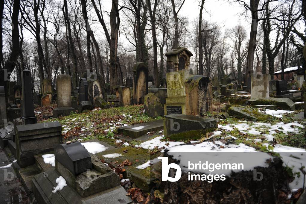 Poland. Krakow. Jewish cemetery.