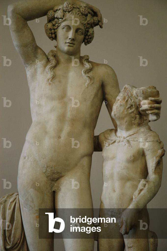 Dionysos with a satyr. 2nd century AD. Miletus.