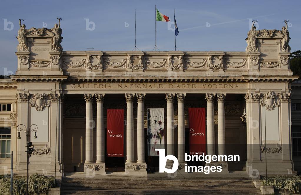 Italy. Rome. National Gallery of Modern Age. Exterior.