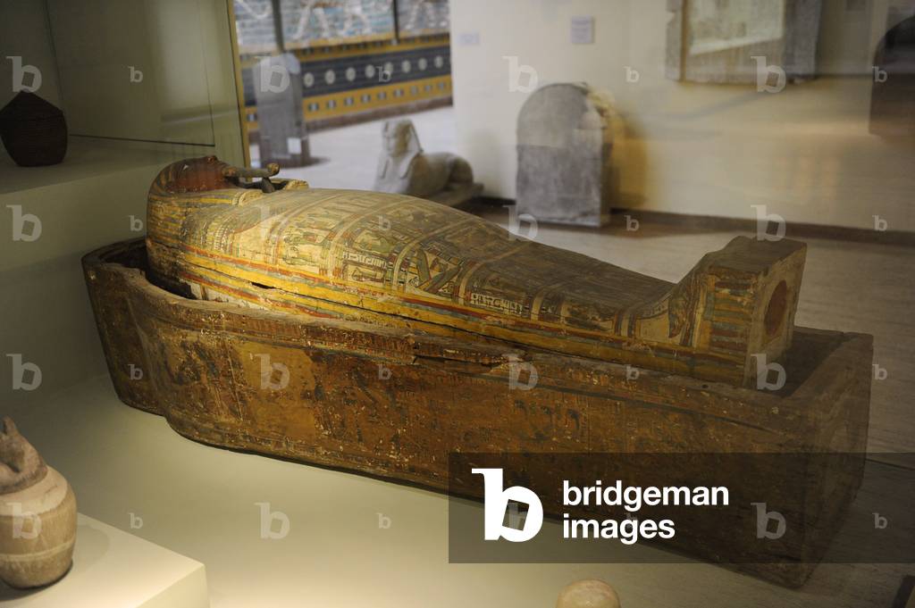 Egyptian coffin from Deir el-Bahri.