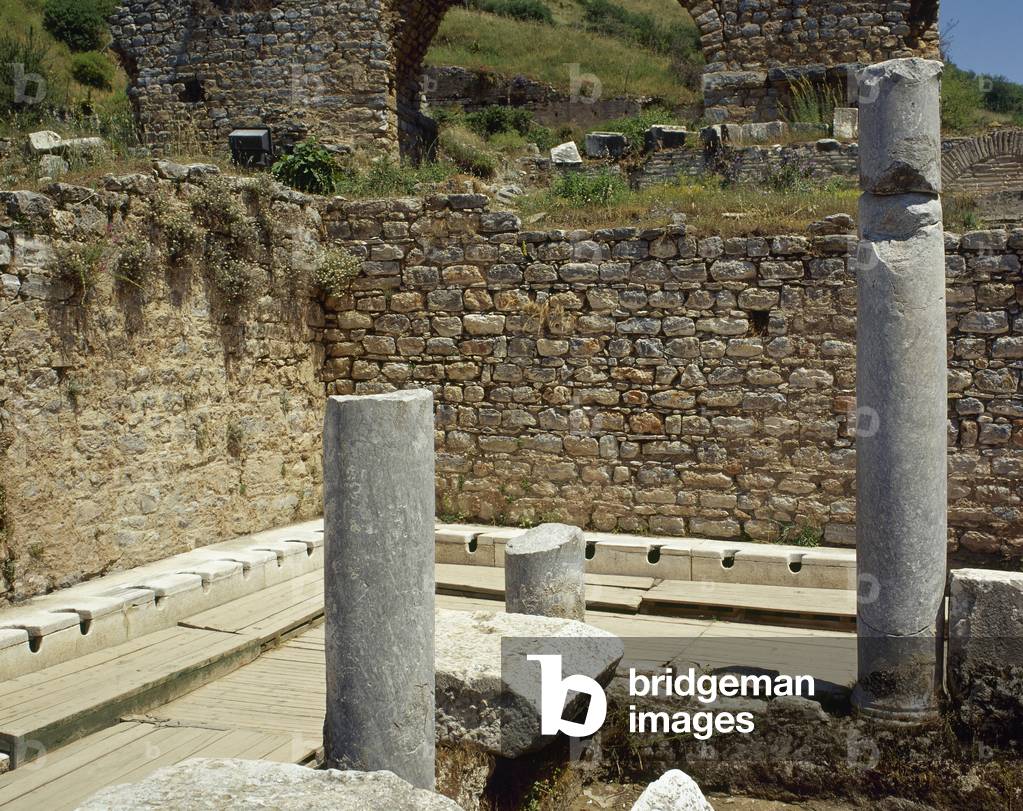 Ephesus. Roman latrinae.