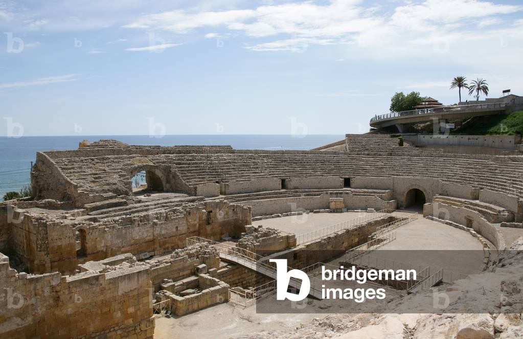 Spain. Tarragona. Roman Amphitheatre. 2nd century AD.