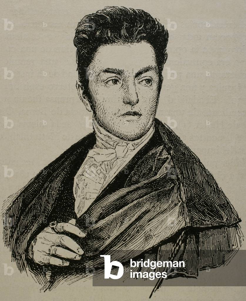 Maximilian Emanuel von Lerchenfeld (1778-1843). Germany. Engraving.
