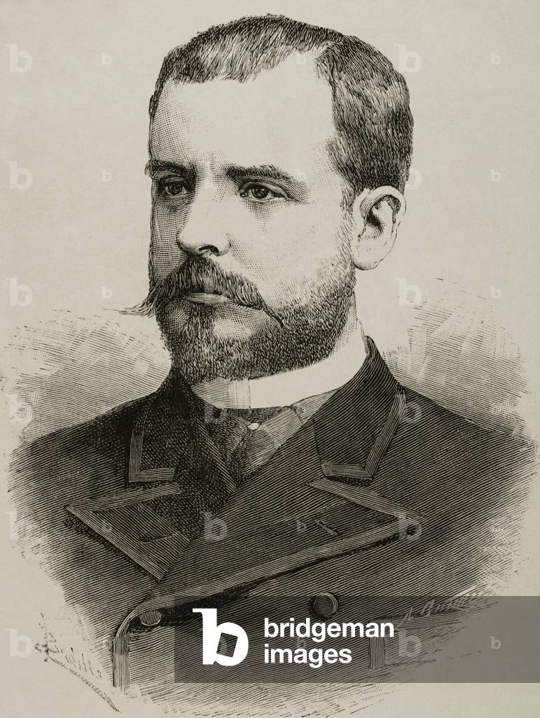 Portrait of Enrique Dupuy de Lome (1851-1904), Statesman (engraving)