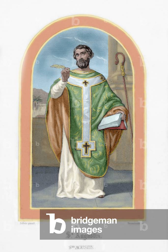 St. Augustine (354-430).
