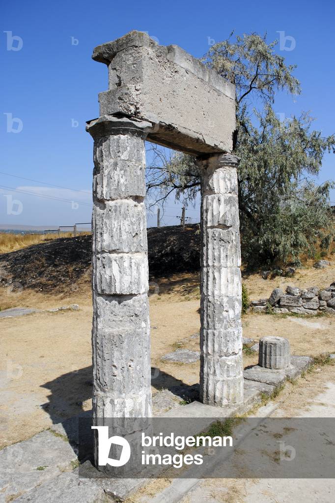 Ruins of ancient Greek city of Panticapaeum. Autonomous Republic of Crimea. Ukraine.