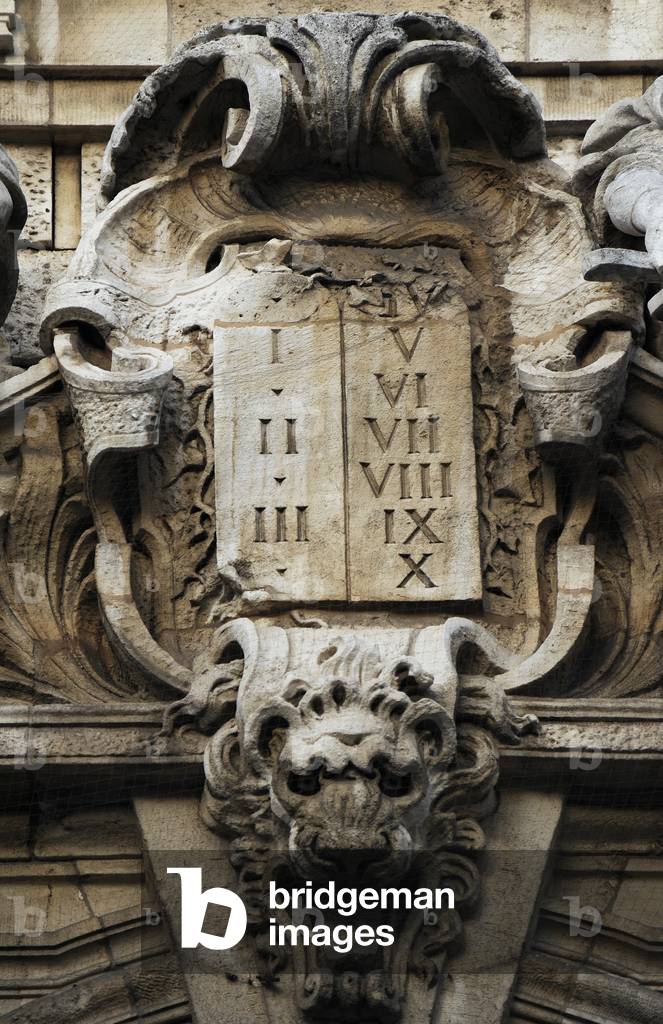 Germany. Munich. The Justizpalast Munich (Palace of Justice). Escutcheon.