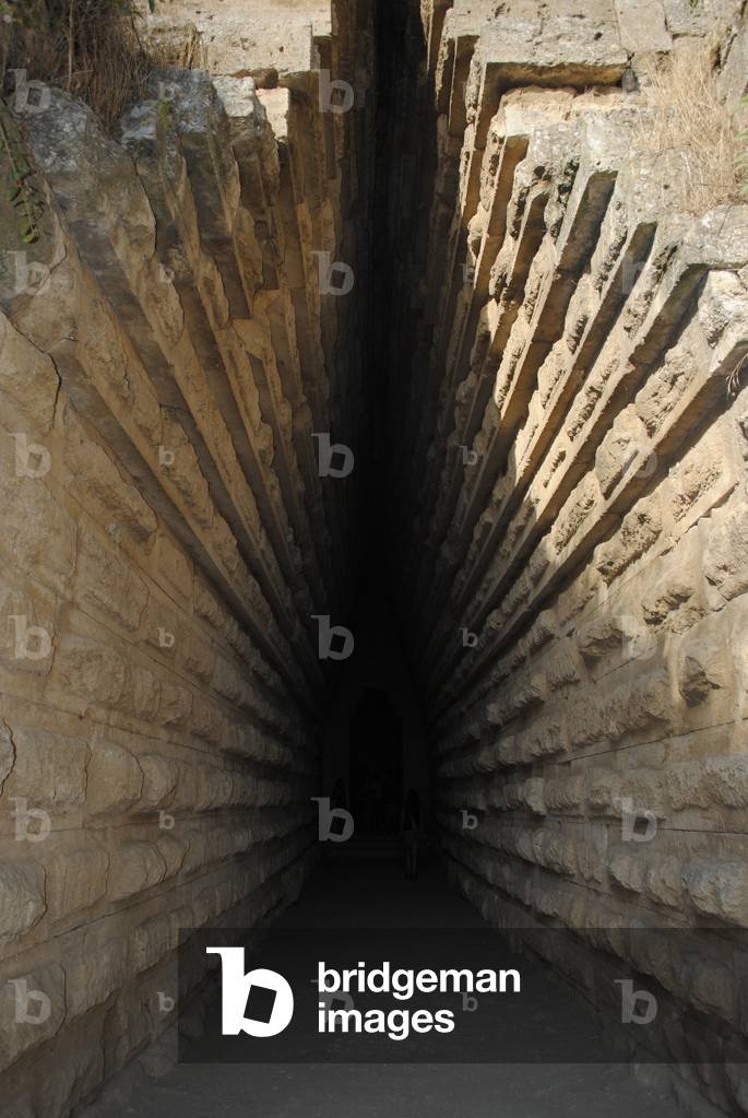 Tsarsky Kurgan. Royal burial mound. 4th century BC. Ukraine.